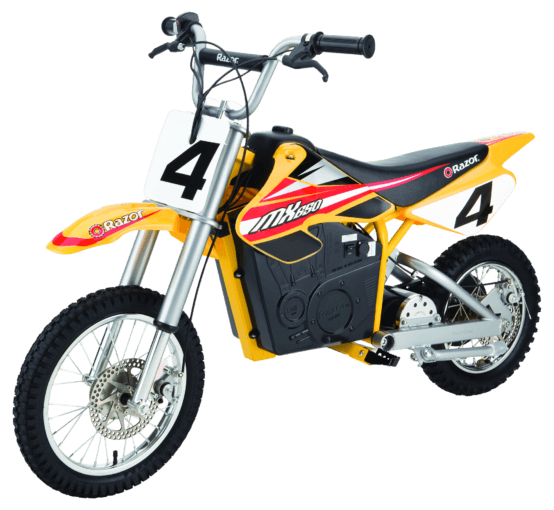 MX650 YE Product 554x510 - Razor MX650 Dirt Rocket Review